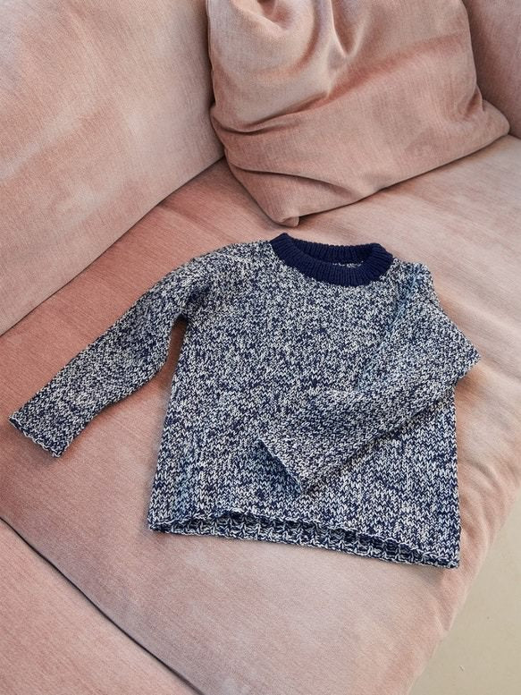2401 - 4 Finnick Sweater Junior - Modèle - Sandnes Garn