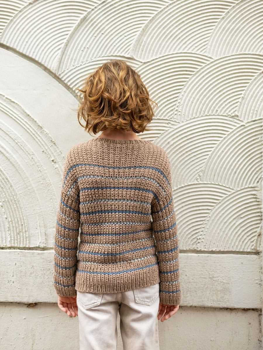 2405 - 03 Sebbe Sweater Junior - Sandnes Garn
