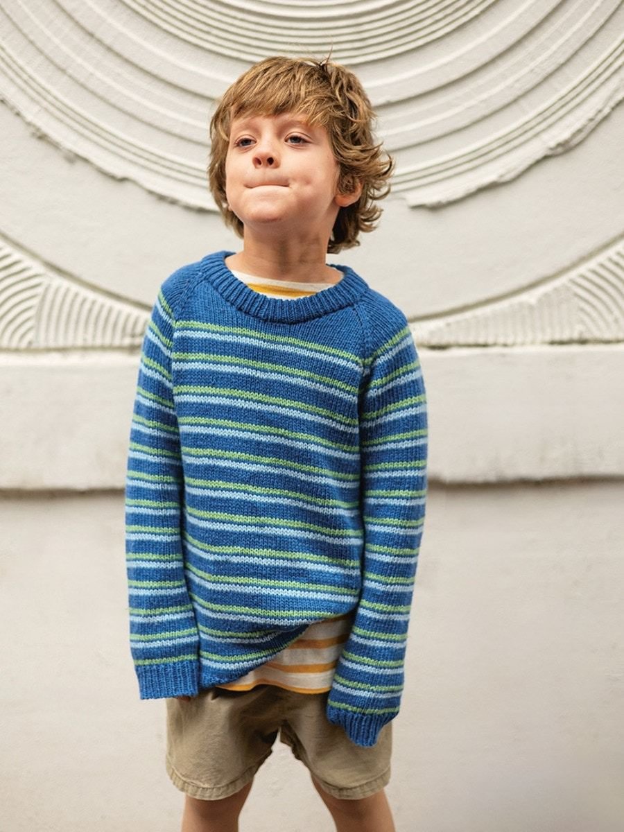 2405 - 07 Collin Sweater Junior - Sandnes Garn