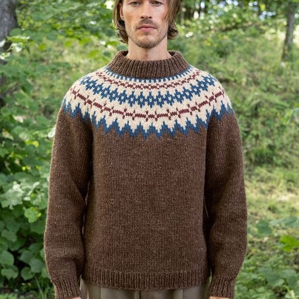 2410 - 06 Polar - light sweater for men - Sandnes Garn