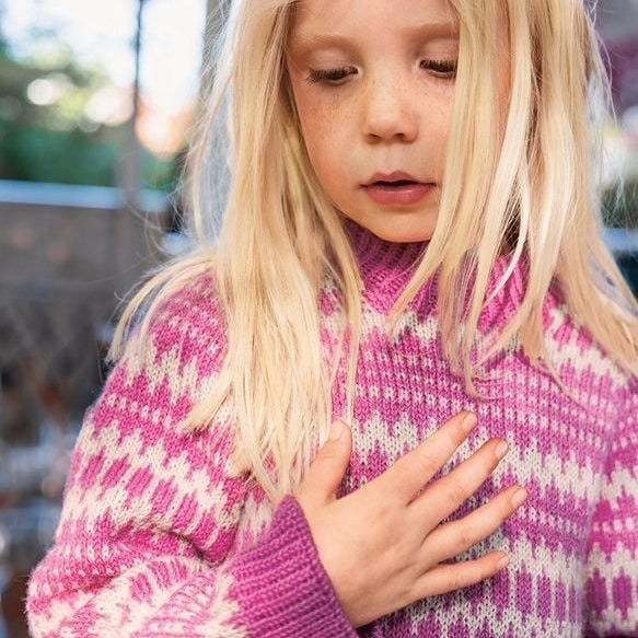 2411 - 04a Kleiva Children sweater - Sandnes Garn
