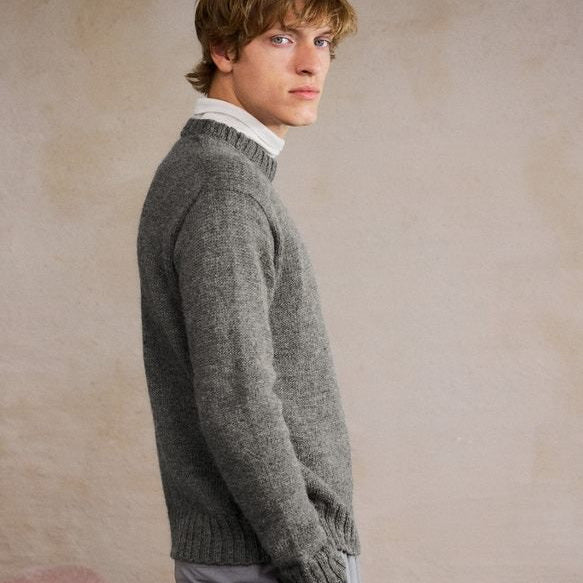 2412 Mr. / No. 5 Brendan Sweater Man - Sandnes Garn