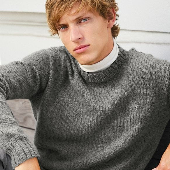 2412 Mr. / No. 5 Brendan Sweater Man - Sandnes Garn