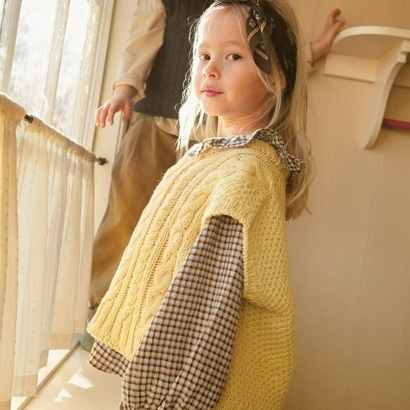 2501 Soft Knit for Kids / No. 4 Cora Slipover Junior - Sandnes Garn