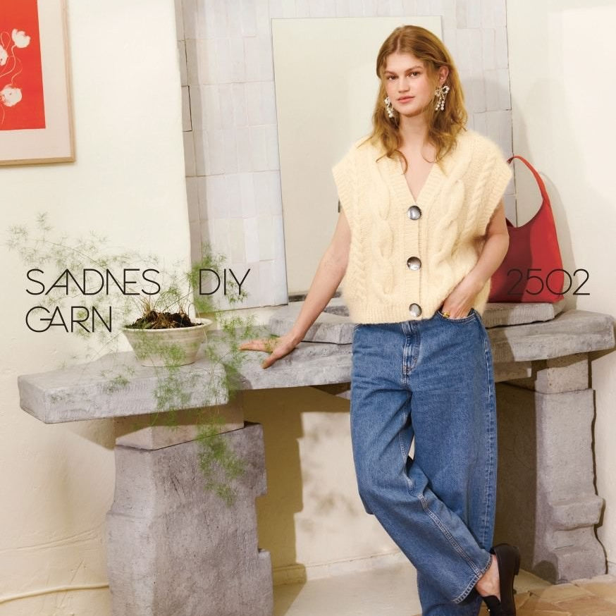 2502 DIY / No. 5 Harper vest - Sandnes Garn