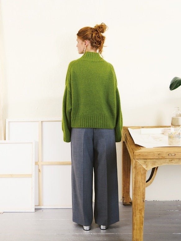 2502 DIY / No. 7a 7b Mindy sweater - Sandnes Garn