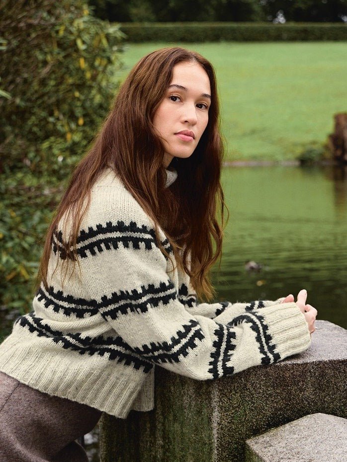 2513 - 1 Ridge Sweater - Sandnes Garn