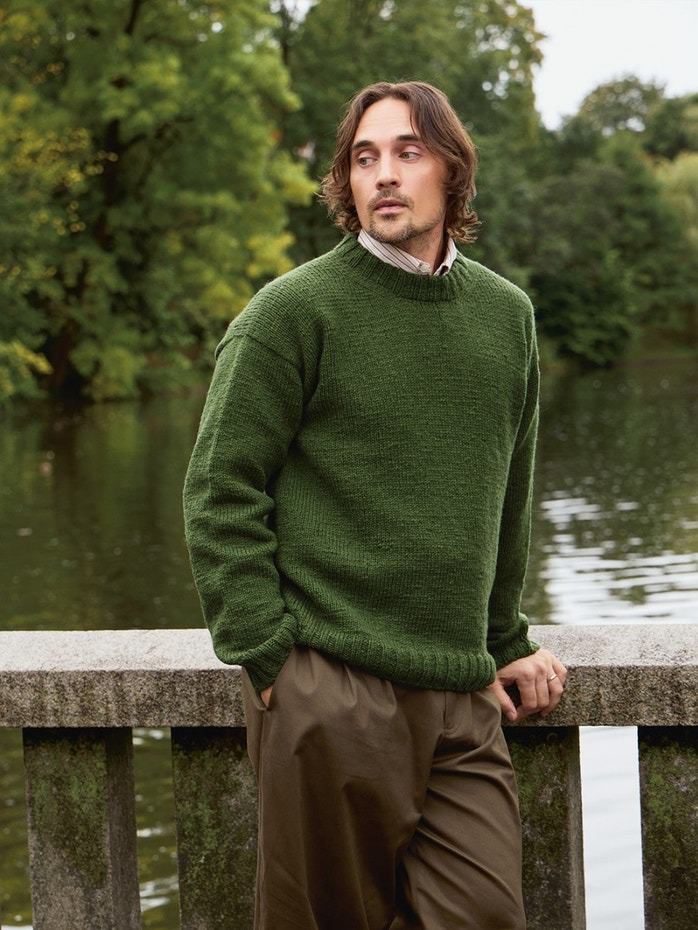 2513 - 5 Damian Sweater Man - Sandnes Garn