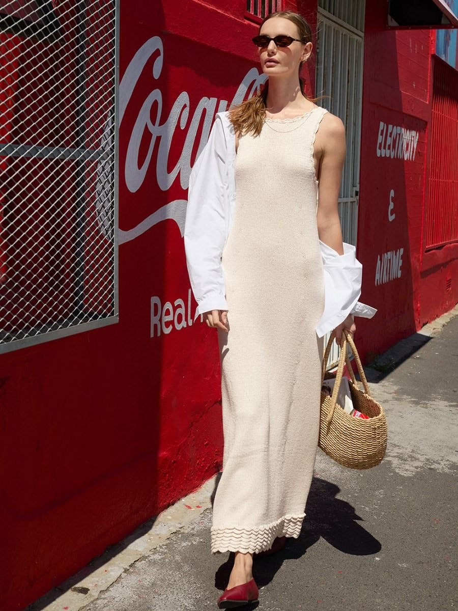 2604 - 10 Roselyn Long Dress - Sandnes Garn