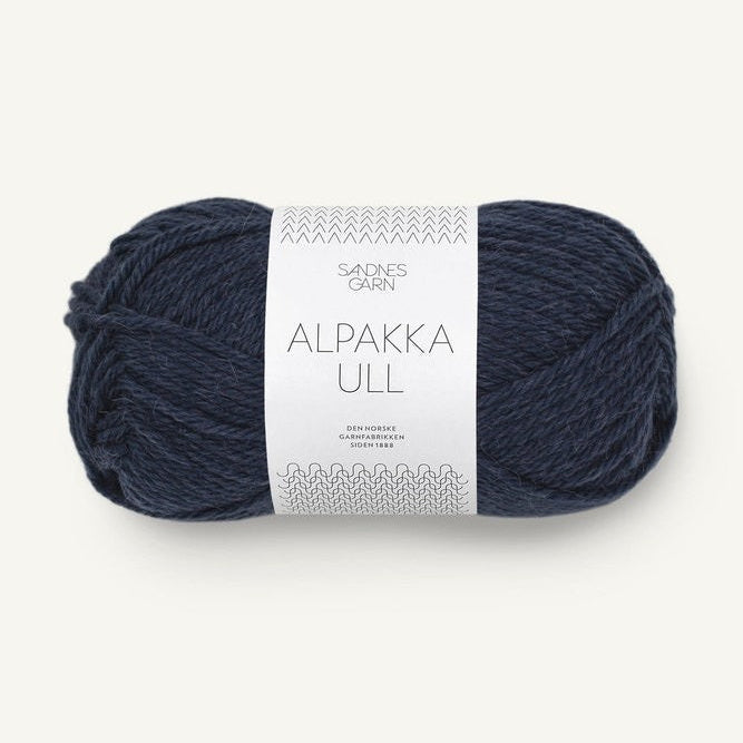 6081 - Bleu nuit Alpakka Ull - Sandnes Garn