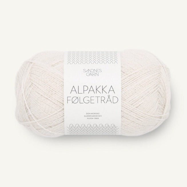 1015 - Kitt Alpakka Følgetråd - Sandnes Garn