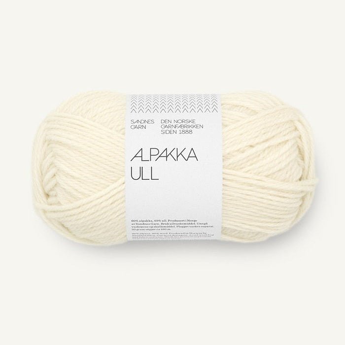 1012 - Natur Alpakka Ull - Sandnes Garn