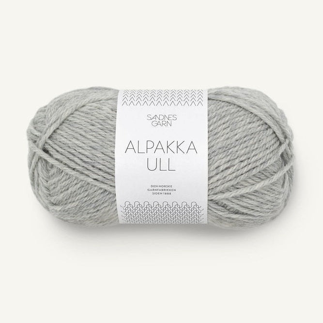 1042 - Gris moyen Alpakka Ull - Sandnes Garn