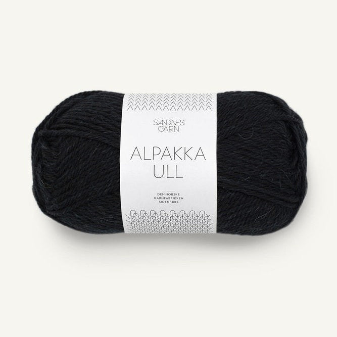 1099 - Noir Alpakka Ull - Sandnes Garn