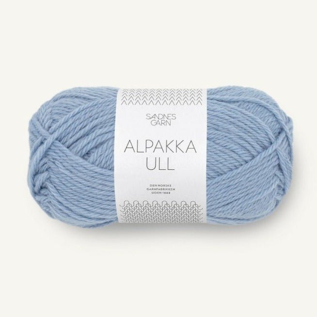 6032 - Bla Hortensia Alpakka Ull - Sandnes Garn