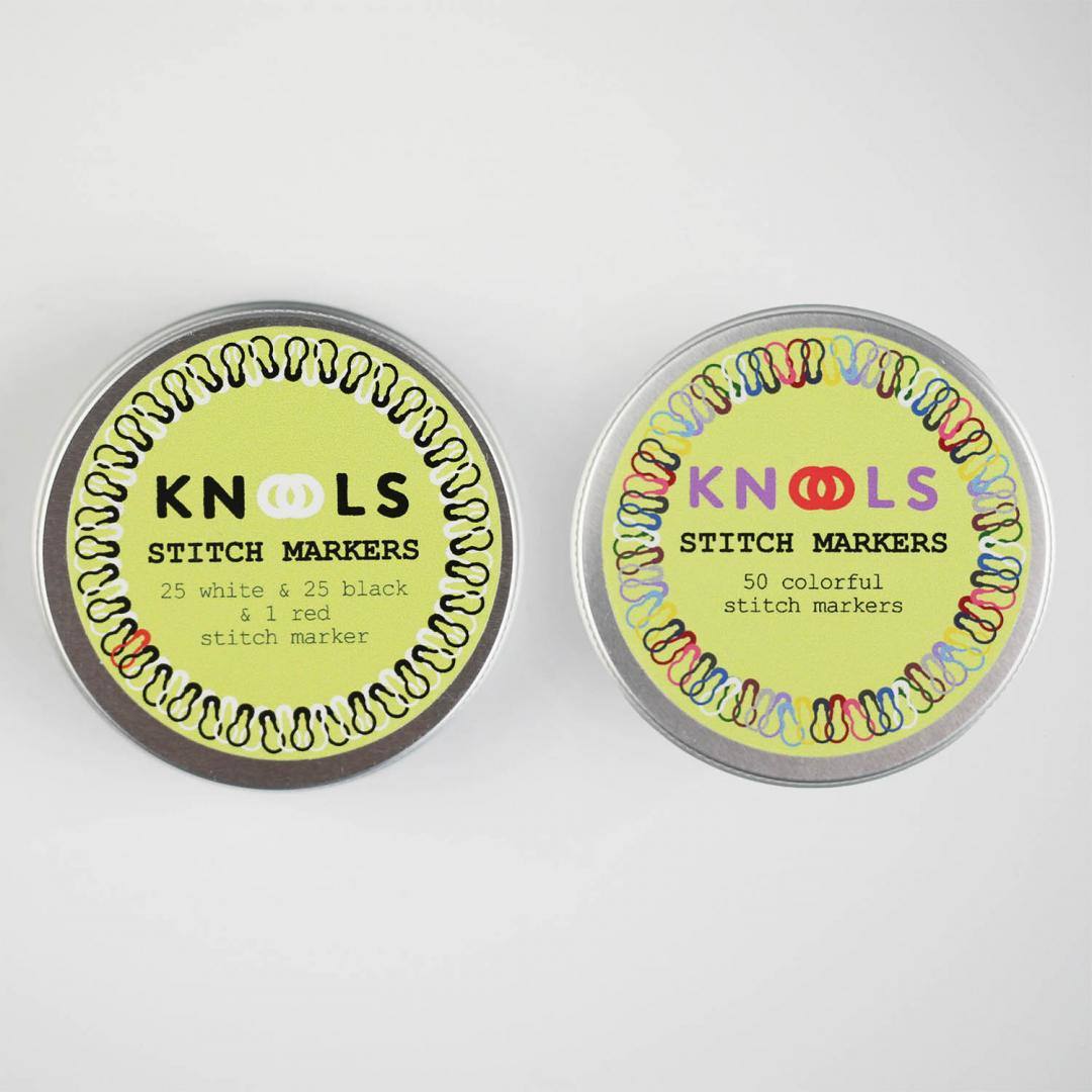 Noir et Blanc Anneaux - marqueurs épingles KNOOLS - Knools