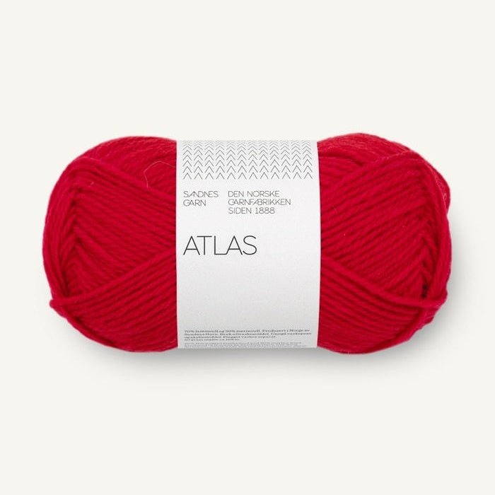 4219 - True Red Atlas - Sandnes Garn