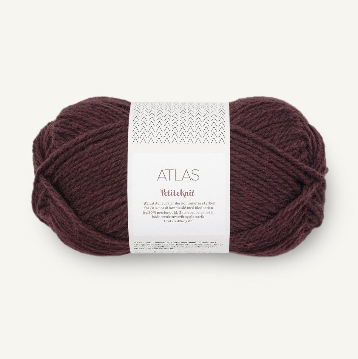 PetiteKnit 4682 - Velvet Fig Atlas - Sandnes Garn