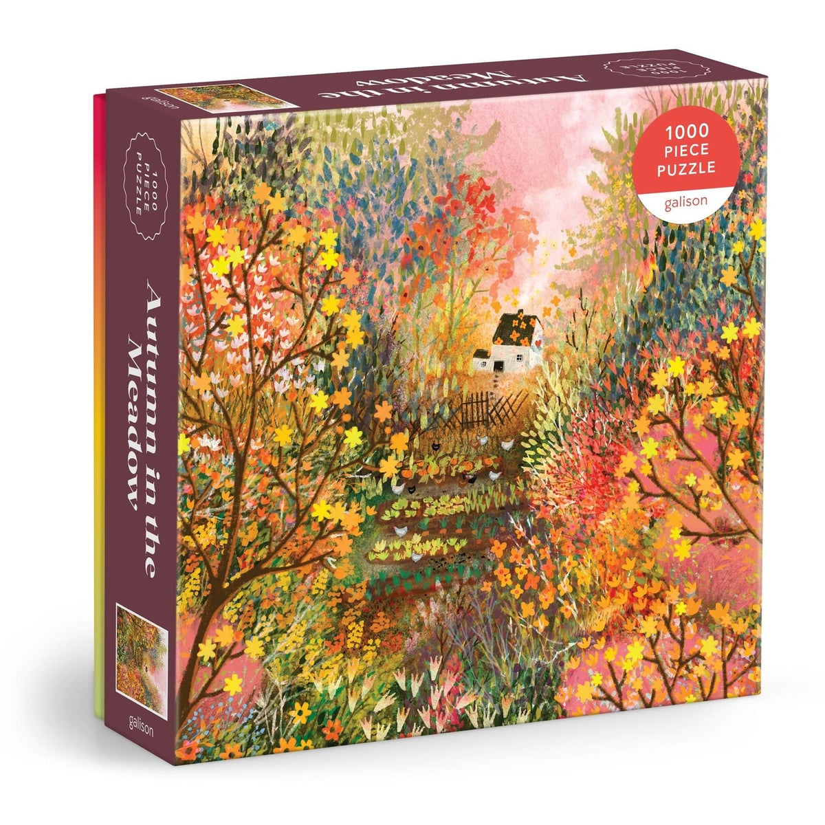 Automne dans la prairie, puzzle de 1000 pièces - Galison