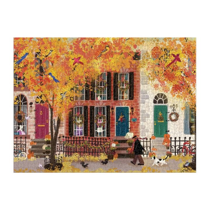 Autumn in the Neighborhood Puzzle - Galison