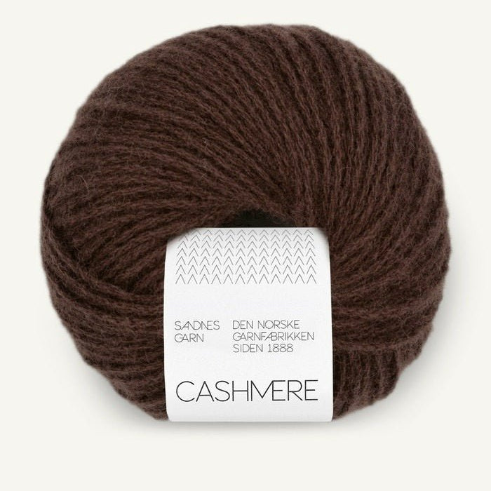3082 - Dark brown Cashmere - Sandnes Garn