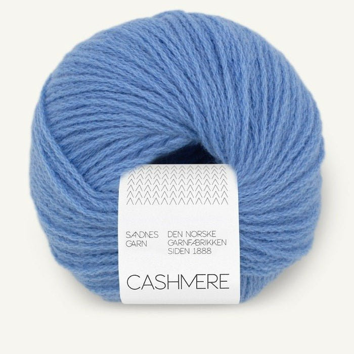 5824 - Provence blue Cashmere - Sandnes Garn