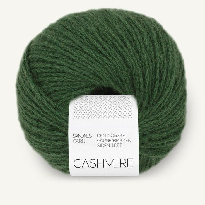 8082 - Forest green Cashmere - Sandnes Garn