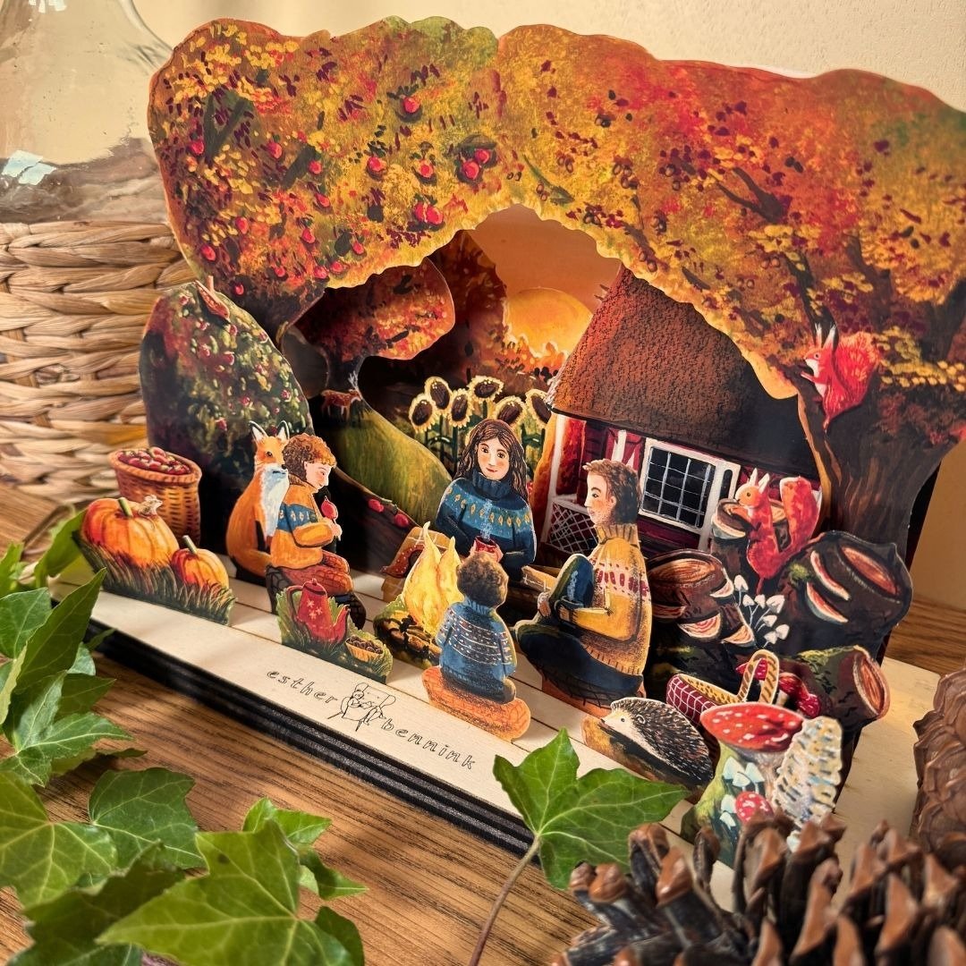 Set Autumn Cosy Up – Calendrier de l’Avent, Automne & sa base - Esther Bennink
