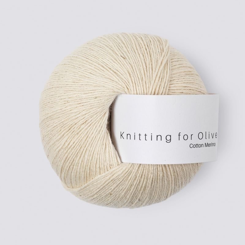 Undyed Cotton Merino - Knitting for Olive