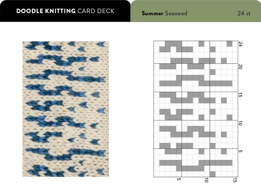 Doodle Knitting Card Deck - David and Charles