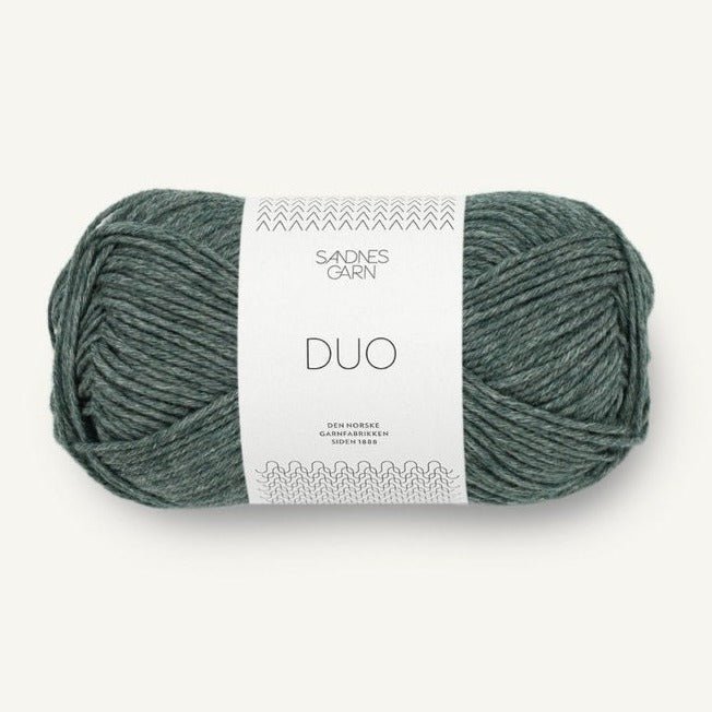 7570 - Mork Skoggronn DUO - Sandnes Garn