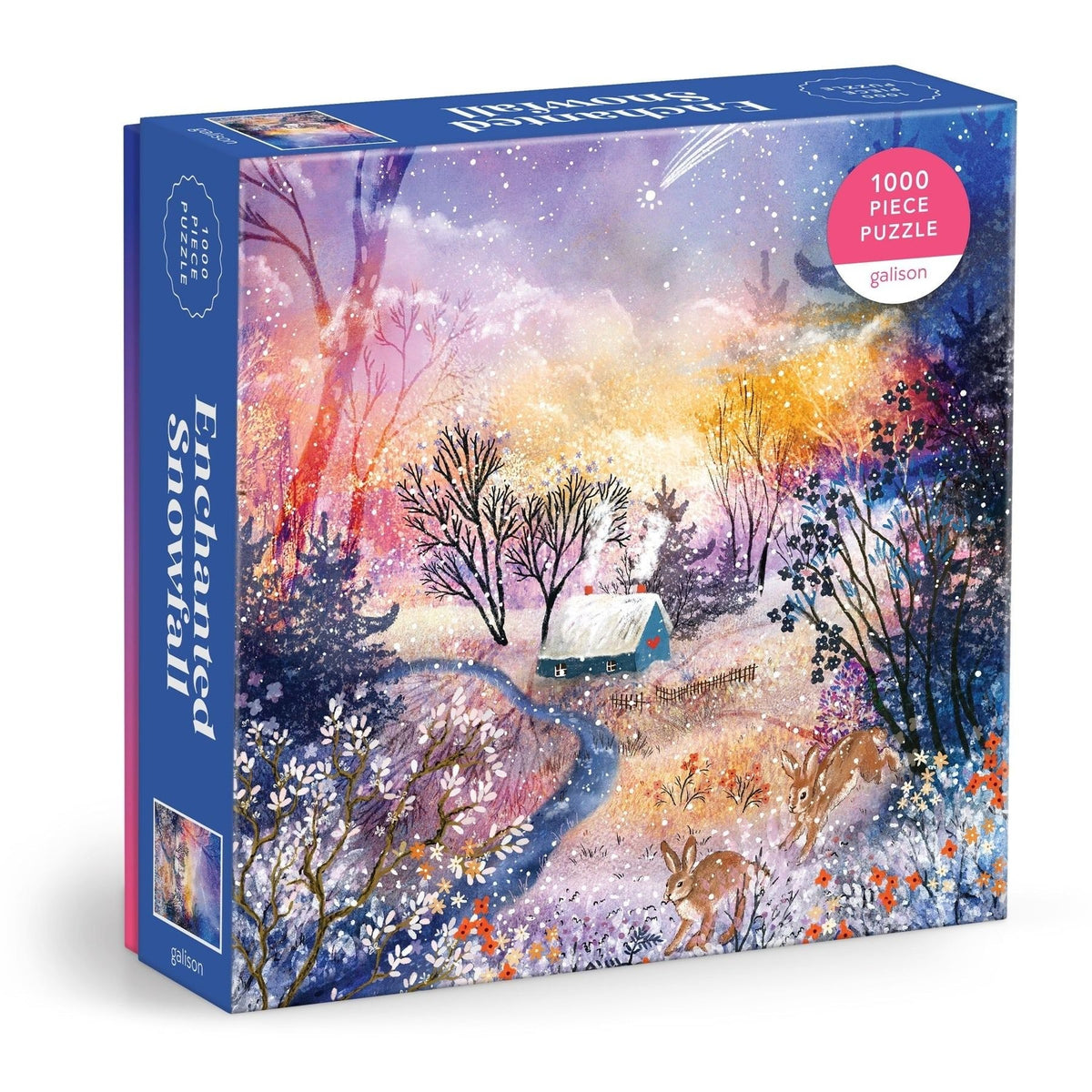 Enchanted Snowfall 1000 Piece Puzzle - Galison