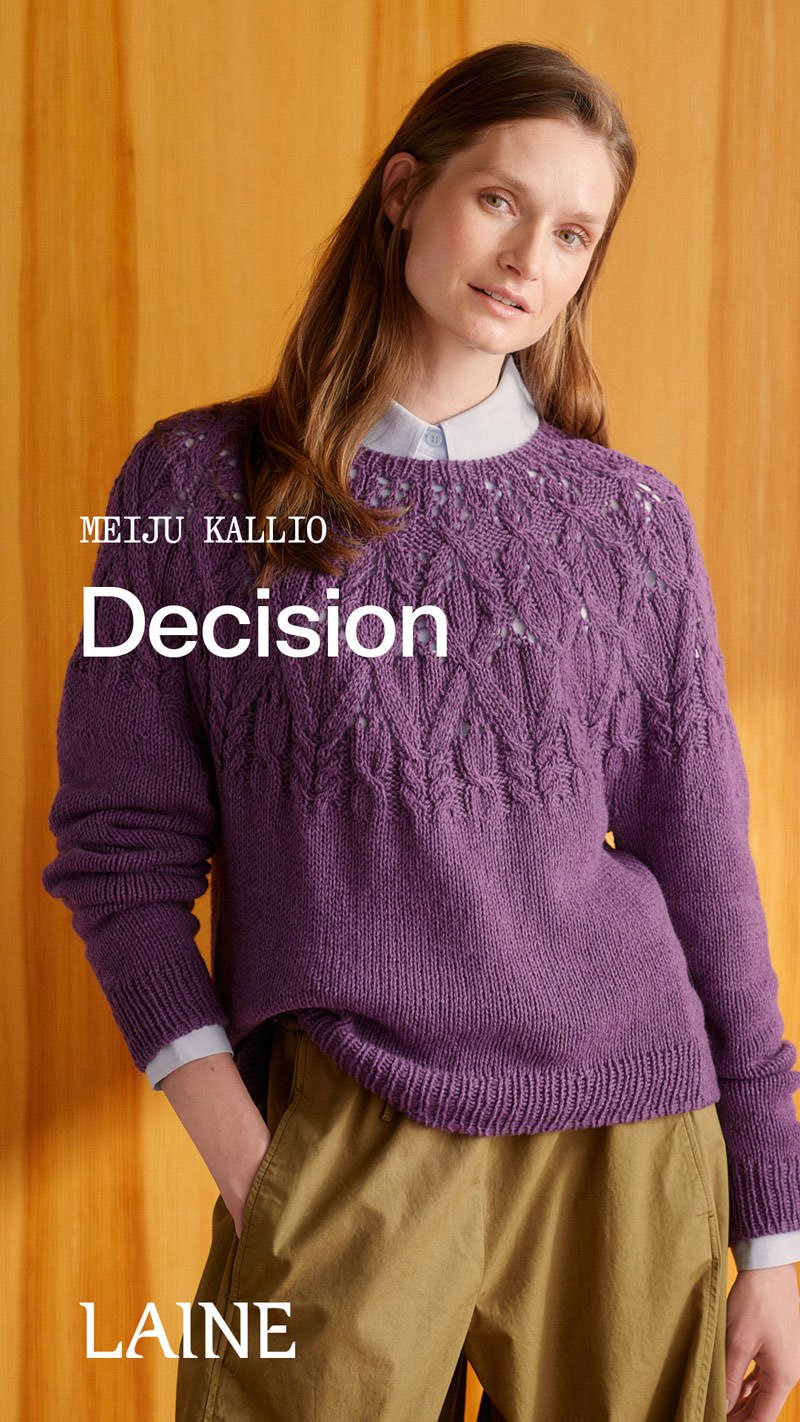 Entwined: Cables, Lace and Knitted Textures - Laine Magazine
