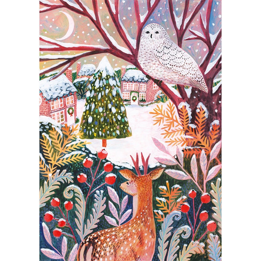 Frosty Fauna 3 x 500 Piece Jigsaw Puzzle - Gibsons