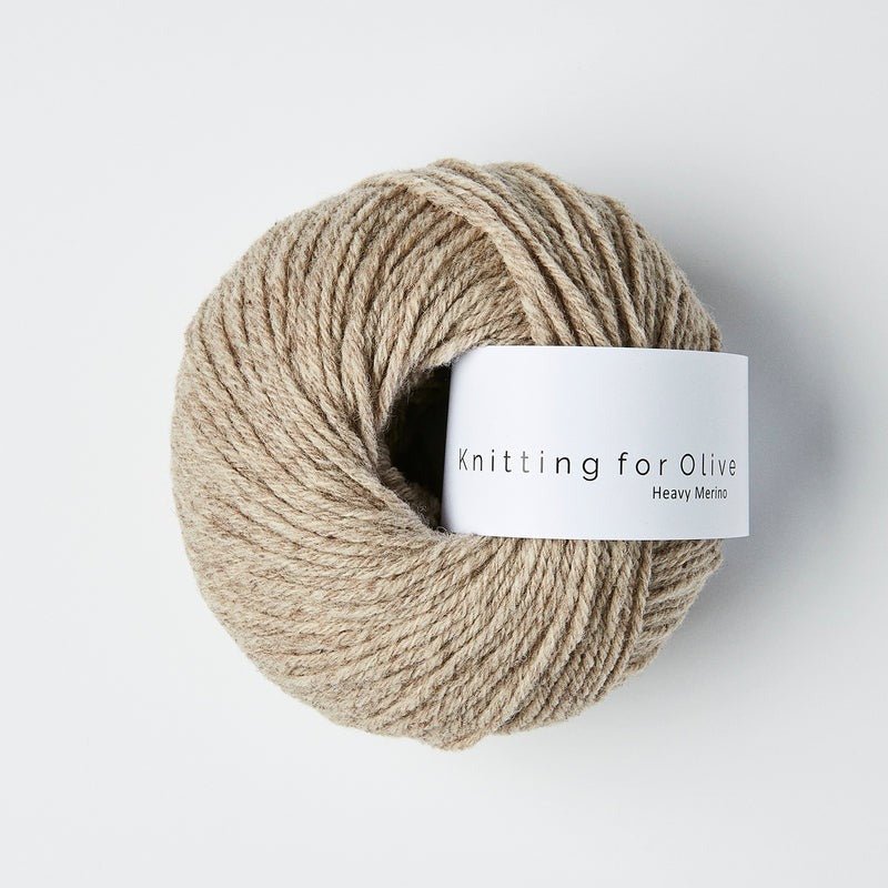 Oatmeal Heavy Merino - Knitting for Olive
