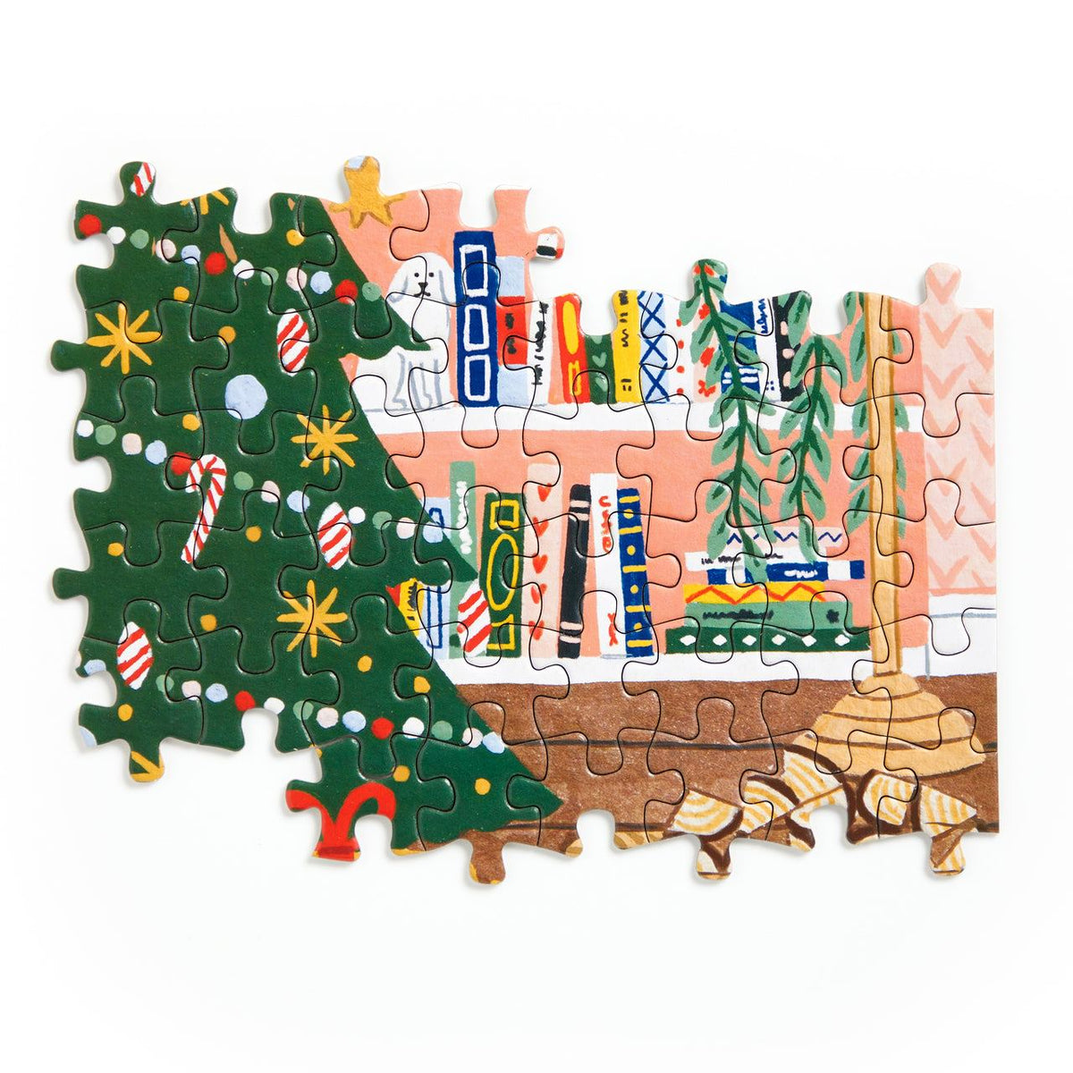 Home for the Holidays 500 Piece Advent Puzzle Calendar - Galison