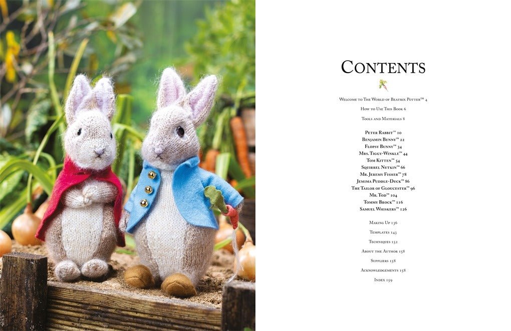 Knitting Peter Rabbit - David and Charles