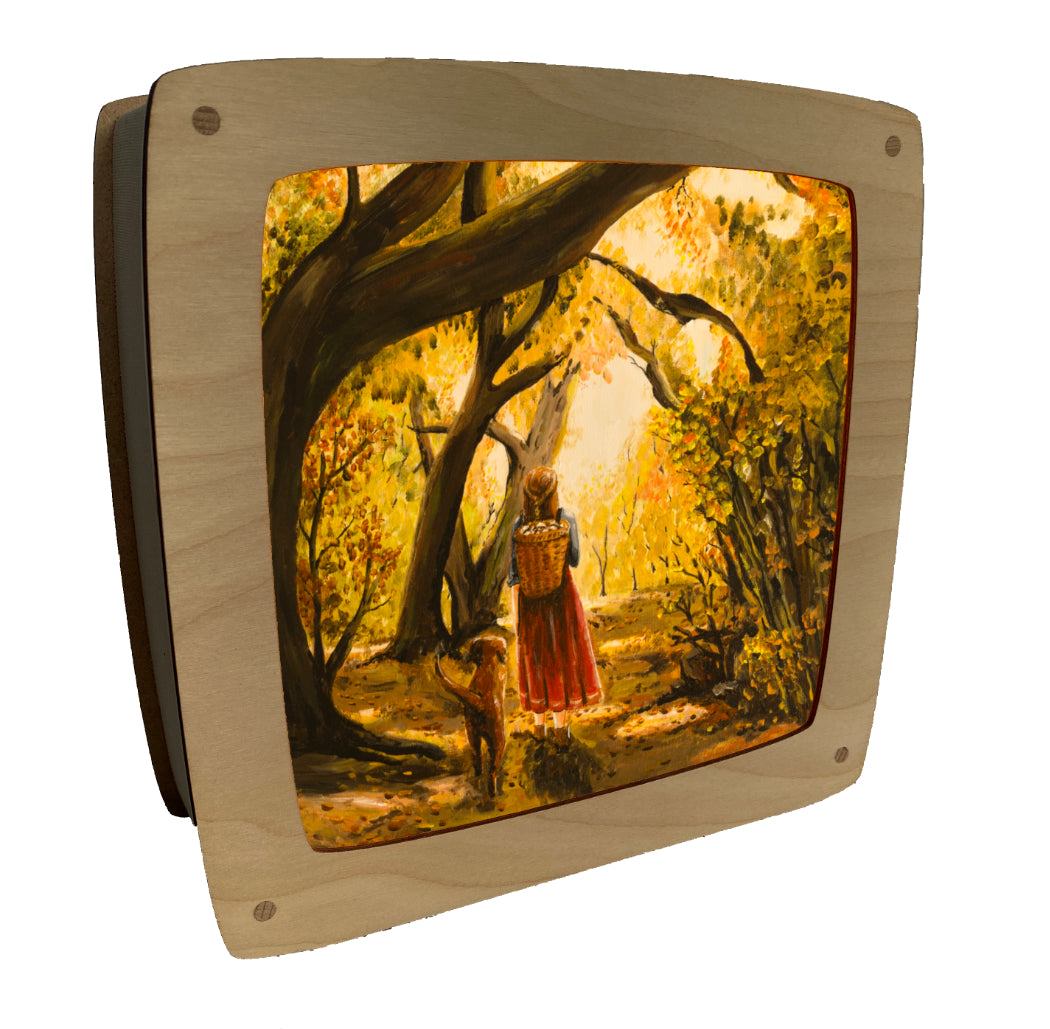 Mushrooms Lampe magique et ses plaques d'illustrations au choix - Esther Bennink