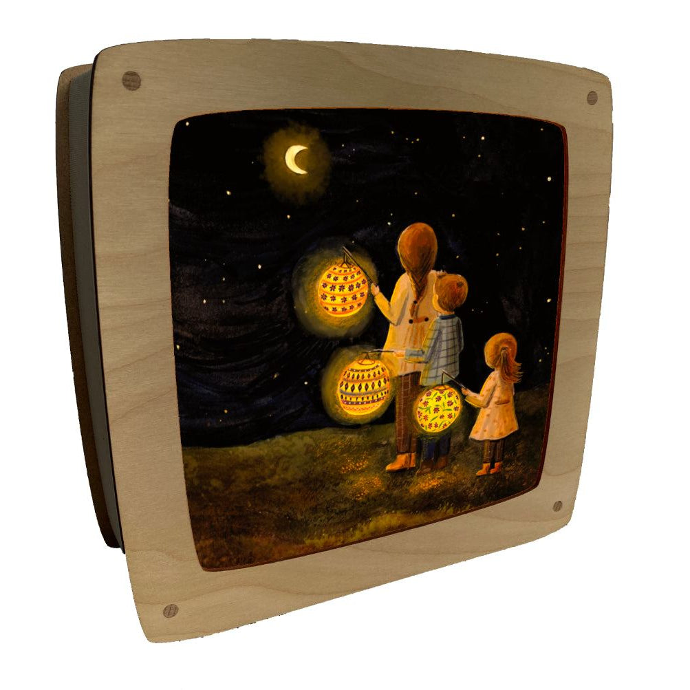 Sheet lantern magic Lampe magique et ses plaques d'illustrations au choix - Esther Bennink