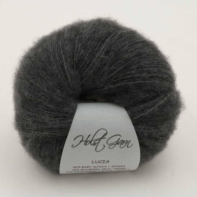 11 Antracit Lucia - Alpaca/Silk/Wool/Yak - Holstgarn