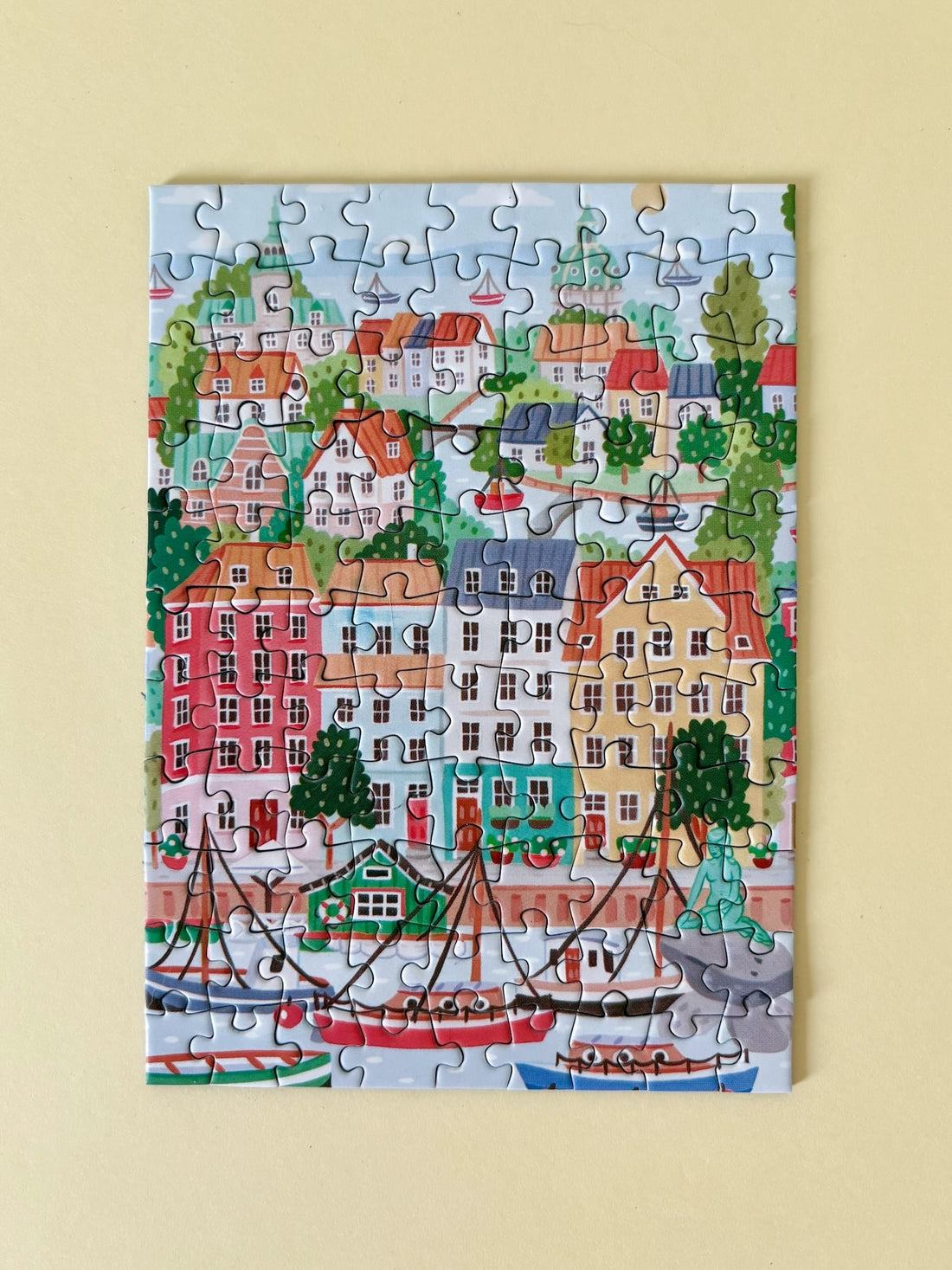 Mini - Puzzle Copenhague, 99 pièces - Piecely Puzzles