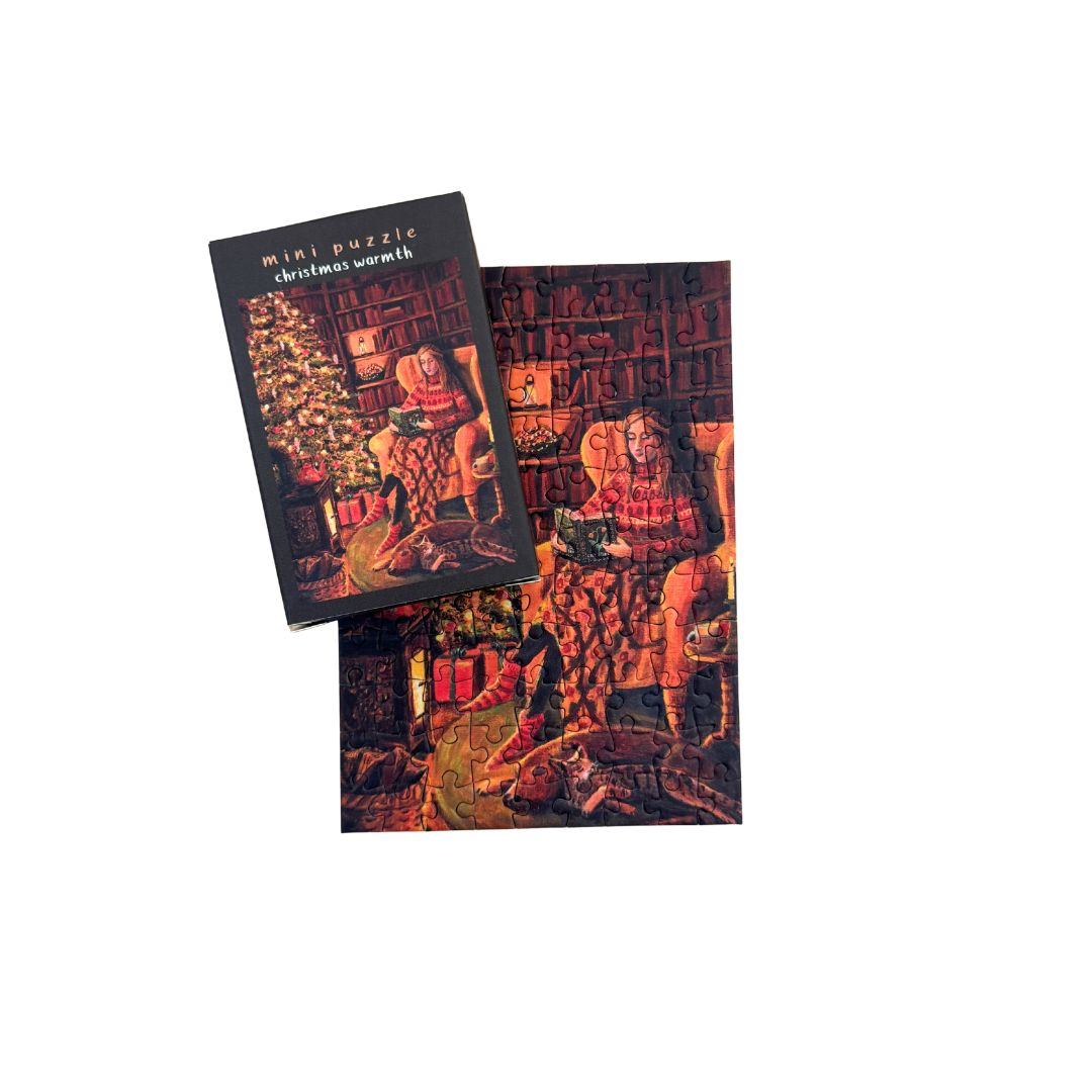 Christmas Warmth Mini puzzle Esther Bennink - 99 pièces - Esther Bennink