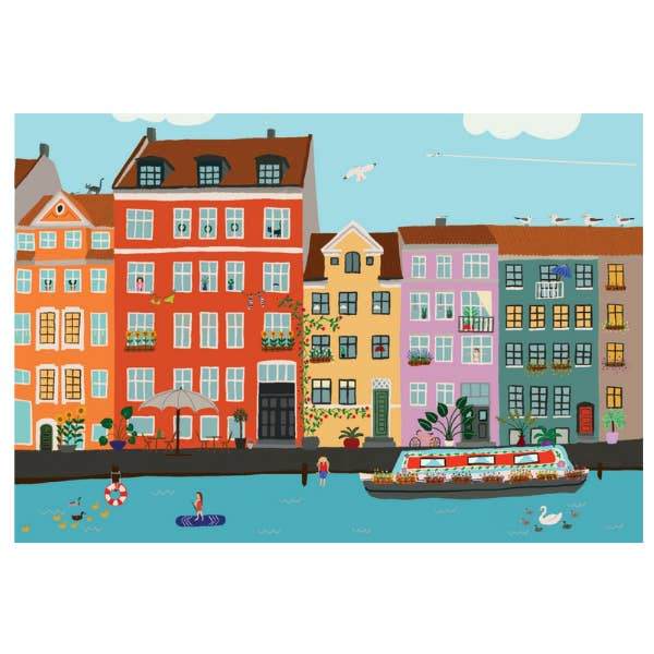 Copenhagen Mini - puzzles de 150 pièces de Penny Puzzle - Penny Puzzle