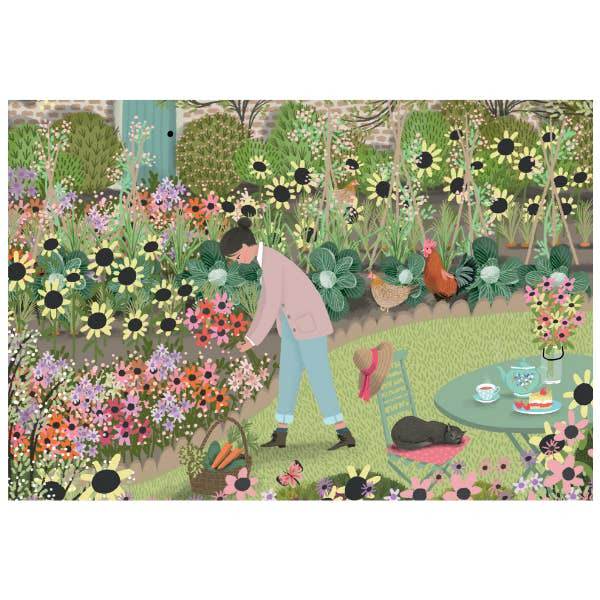 Garden Chicken Mini - puzzles de 150 pièces de Penny Puzzle - Penny Puzzle