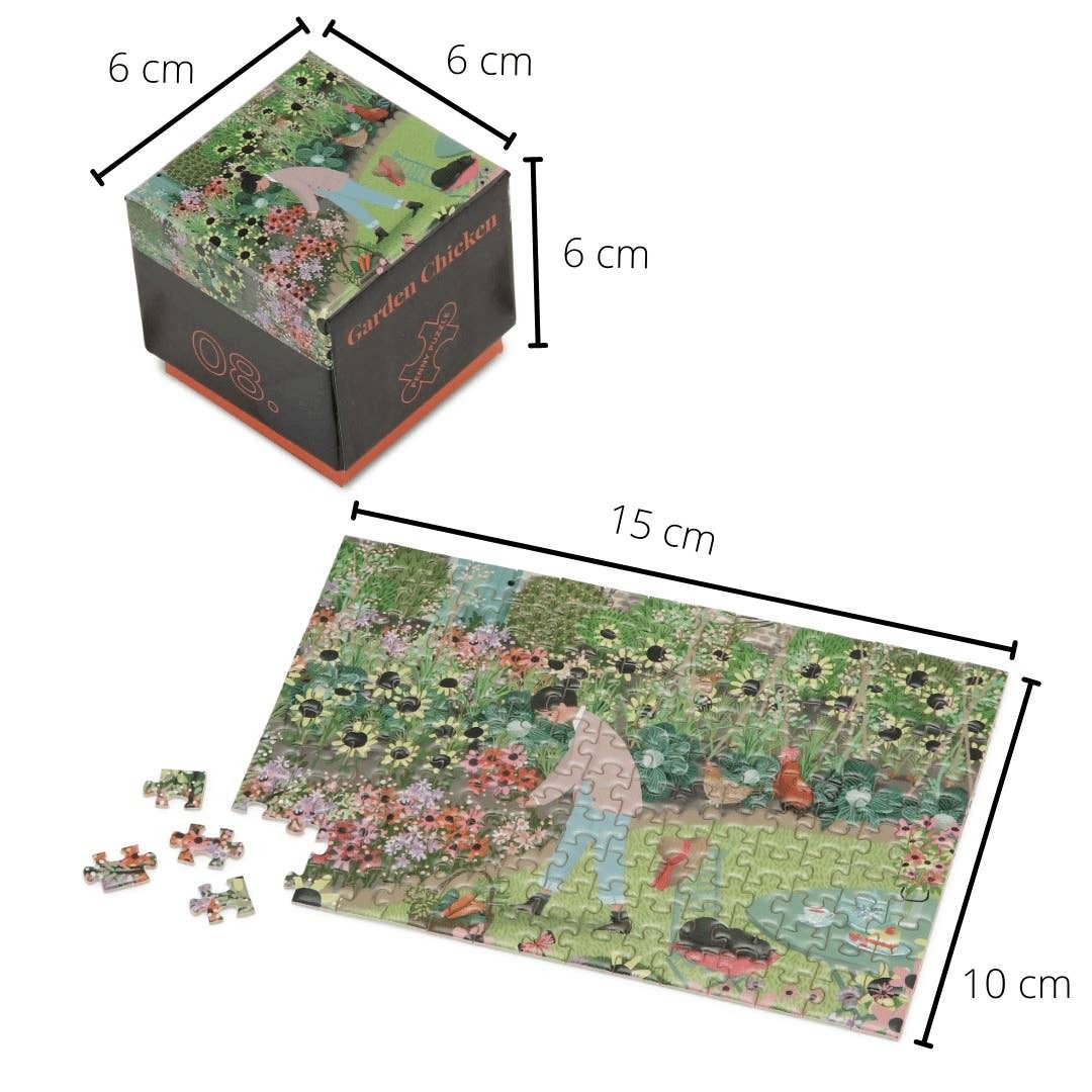 Garden Chicken Mini - puzzles de 150 pièces de Penny Puzzle - Penny Puzzle