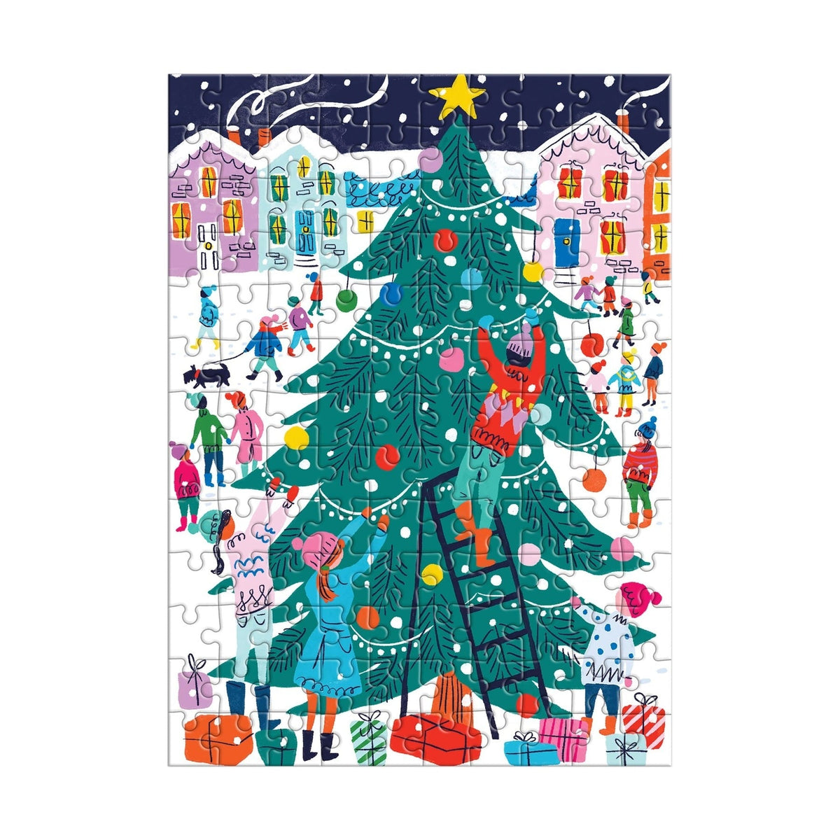 Tree Decorating 130 Mini Puzzles de Noël - Galison