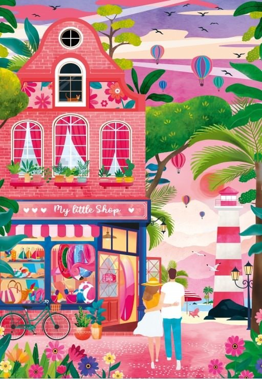 Mon Petit Magasin - Puzzle 1000 pièces - Pieces & Peace