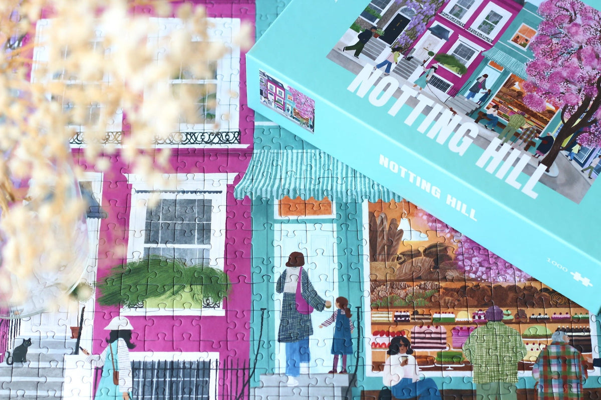 Notting Hill Puzzle, 1000 Pieces - Piecely Puzzles