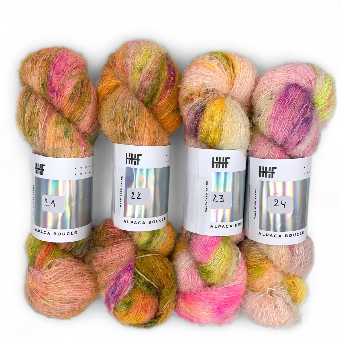 Echeveau 1 Potluck - Alpaca Boucle - Hedgehogfibres