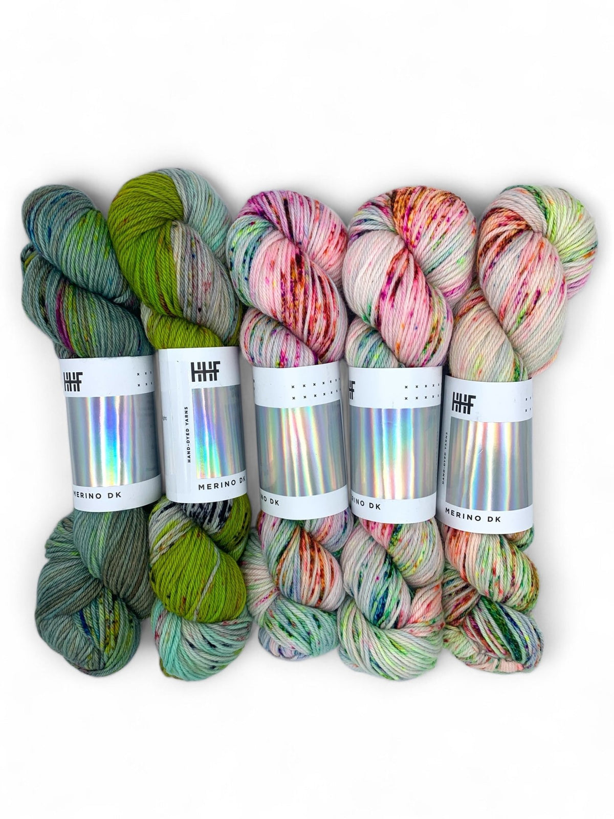 DK Fade Set 1 POTLUCK – MERINO DK - Hedgehogfibres